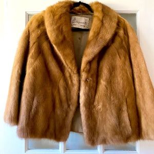 Mink jacket hand made